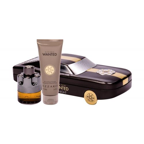 Azzaro Wanted by Night set cadou edp 50 ml + gel de dus Wanted 100 ml pentru bărbați