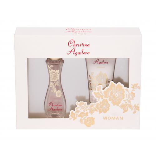 Christina Aguilera Woman set cadou edp30 ml + gel de dus 50 ml pentru femei