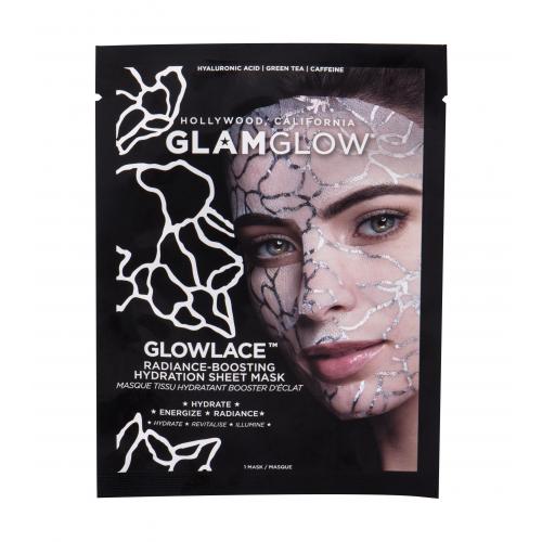 Glam Glow Glowlace Radiance-Boosting Hydration 1 buc mască de față pentru femei