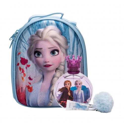 Disney Frozen II set cadou edt 100 ml + luciu de buze 6 ml + rucsac Elsa pentru copii