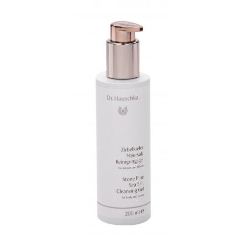 Dr. Hauschka Stone Pine Sea Salt Cleansing Gel 200 ml gel de duș pentru femei BIO; Natural