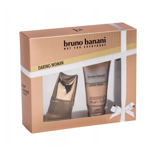 Bruno Banani Daring Woman set cadou apa de toaleta 20 ml + lotiune de corp 50 ml pentru femei