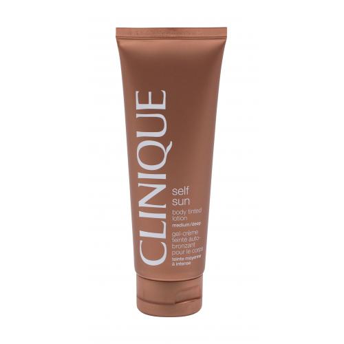 Clinique Self Sun Body Tinted Lotion 125 ml autobronzant pentru femei Medium/Deep