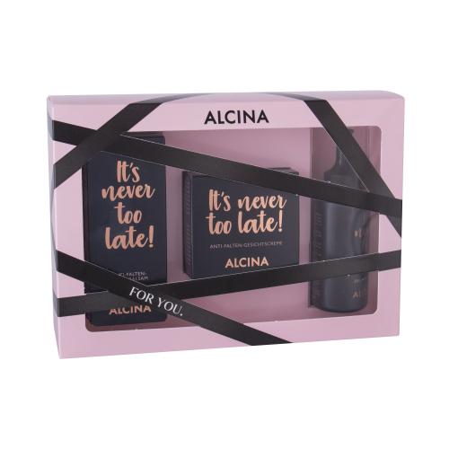 ALCINA It´s Never Too Late! set cadou crema de zi 50 ml + crema de ochi 15 ml + lotiune tonica 50 ml pentru femei