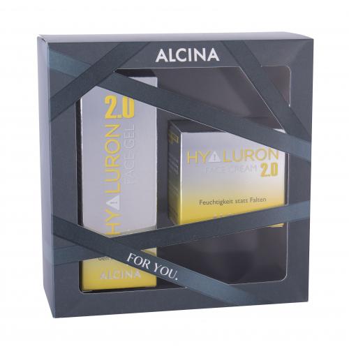 ALCINA Hyaluron 2.0 set cadou crema de zi 50 ml + gel hidratant 30 ml pentru femei