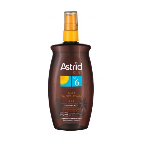 Astrid Sun Tanning Oil SPF6 200 ml protecție solară pentru corp unisex Rezistent la apă