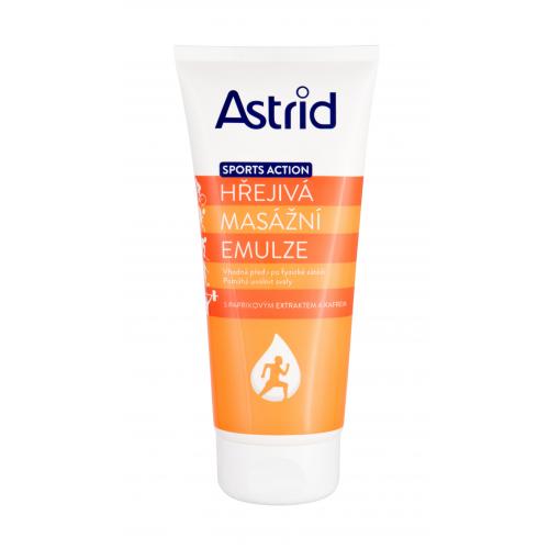 Astrid Sports Action Warming Massage Emulsion 200 ml produse de masaj pentru femei