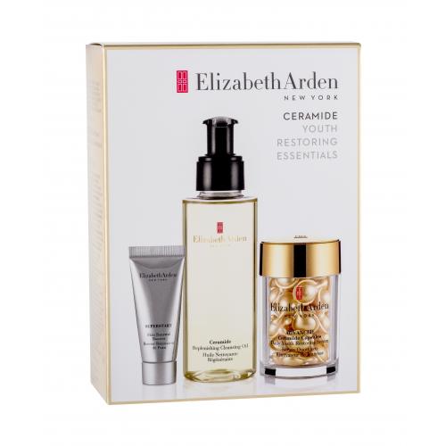 Elizabeth Arden Ceramide Replenishing set cadou Ulei demachiant 100 ml + capsule cu ceramide 30 buc + ser Superstart Skin Renewal Booster 5 ml W