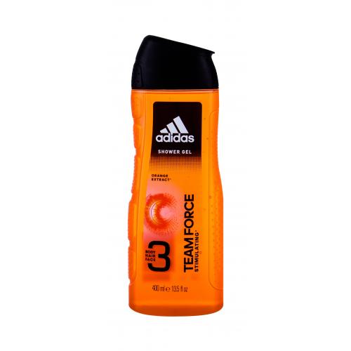 Adidas Team Force 400 ml gel de duș pentru bărbați