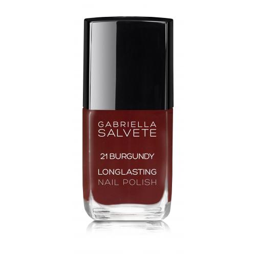 Gabriella Salvete Longlasting Enamel 11 ml lac de unghii pentru femei 21 Burgundy