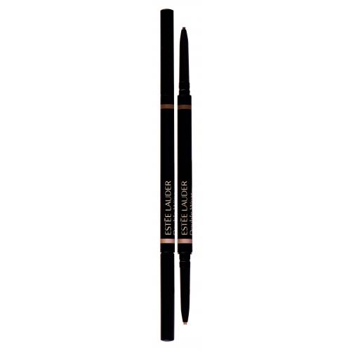 Estée Lauder Double Wear Brow Lift Duo 0,09 g creion de sprâncene tester pentru femei 01 Highlight-Black Brown