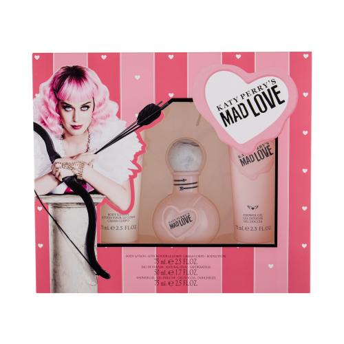 Katy Perry Katy Perry´s Mad Love set cadou apa de parfum 50 ml + lotiune de corp 75 ml + gel de dus 75 ml pentru femei