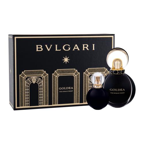 Bvlgari Goldea The Roman Night set cadou apa de parfum 50 ml + apa de parfum 15 ml pentru femei