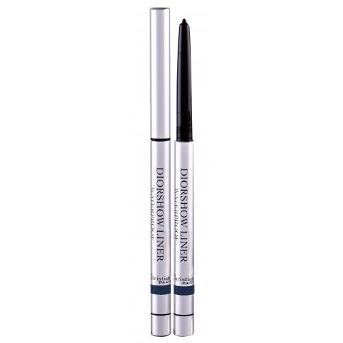 Christian Dior Diorshow Liner Waterproof 0,3 g creion de ochi tester pentru femei 178 Marine Rezistent la apă