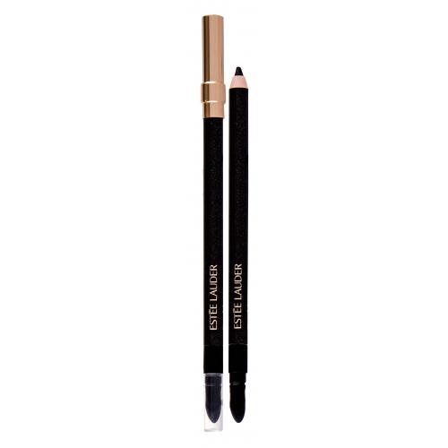 Estée Lauder Double Wear Stay In Place 1,2 g creion de ochi tester pentru femei 01 Onyx Rezistent la apă