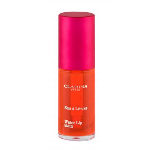 Clarins Water Lip Stain 7 ml luciu de buze pentru femei 01 Rose Water Natural