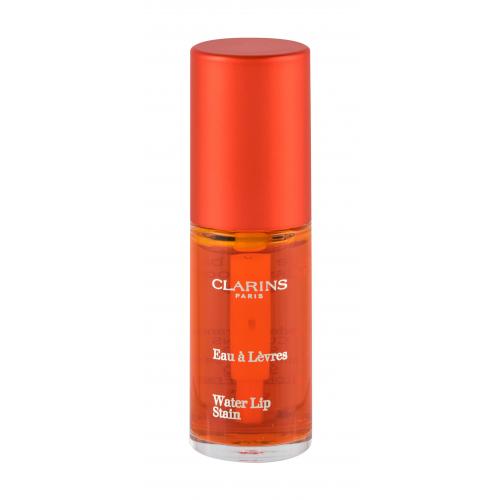 Clarins Water Lip Stain 7 ml luciu de buze pentru femei 02 Orange Water Natural