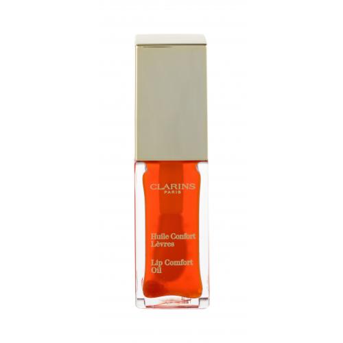 Clarins Lip Comfort Oil 7 ml luciu de buze pentru femei 05 Tangerine Natural