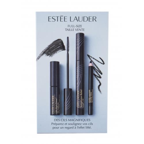 Estée Lauder Sumptuous Rebel set cadou mascara 8 ml + eyeliner Double Wear 8 g 01 Onyx + bază de mascara Little Black Primer 2,8 ml W 01 Black