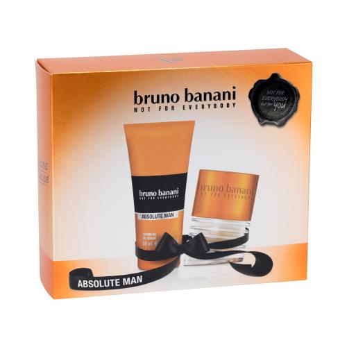 Bruno Banani Absolute Man set cadou apa de toaleta 30 ml + gel de dus 50 ml pentru bărbați