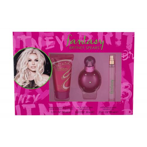 Britney Spears Fantasy set cadou apa de parfum 30 ml + apa de parfum 10 ml + lotiune de corp 50 ml pentru femei