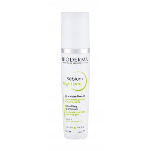 BIODERMA Sébium Night Peel 40 ml ser facial pentru femei