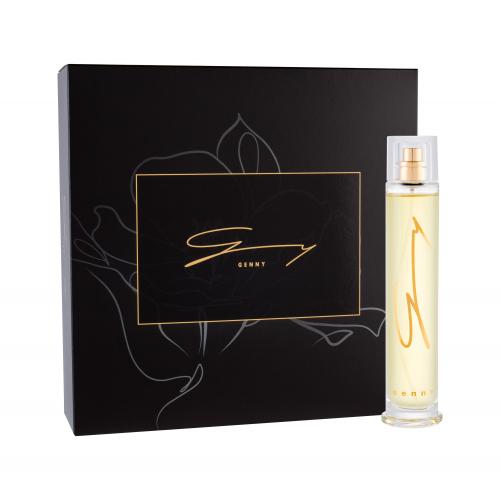Genny Genny Noir set cadou apa de parfum 100 ml + eșarfă pentru femei