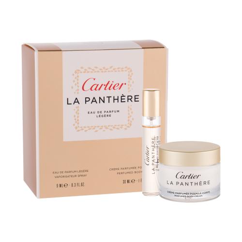 Cartier La Panthère Legere set cadou apă  de parfum 9 ml + cremă de corp 30 ml pentru femei