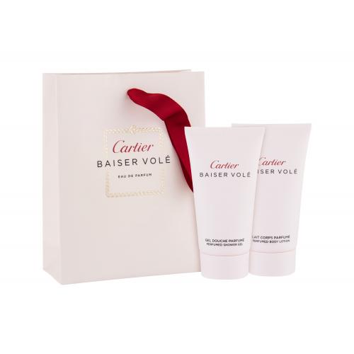 Cartier Baiser Volé set cadou gel de dus 50 ml + lotiune de corp 50 ml pentru femei