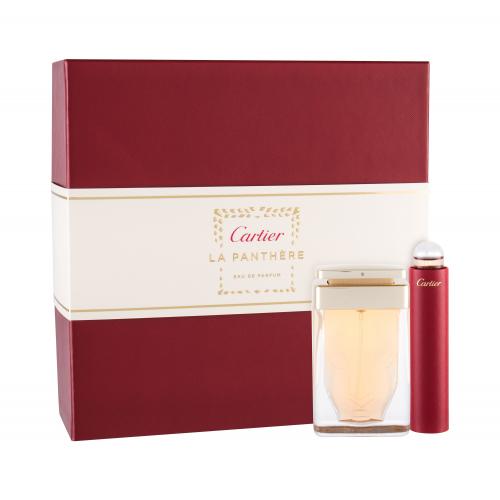 Cartier La Panthère set cadou apa de parfum 75 ml + apa de parfum 15 ml pentru femei
