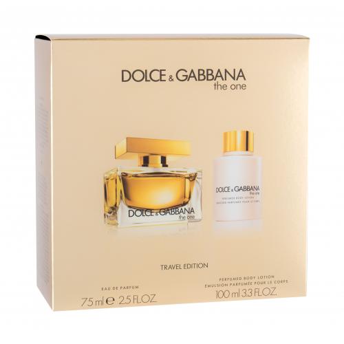 Dolce&Gabbana The One set cadou apa de parfum 75 ml + lotiune de corp 100 ml pentru femei
