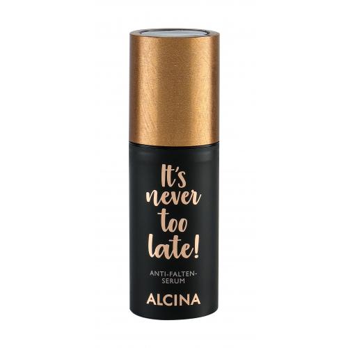 ALCINA It´s Never Too Late! Anti-Wrinkle 30 ml ser facial pentru femei