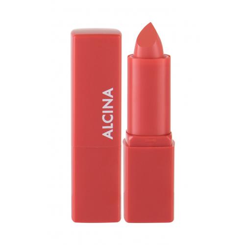 ALCINA Pure Lip Color 3,8 g ruj de buze pentru femei 04 Poppy Red