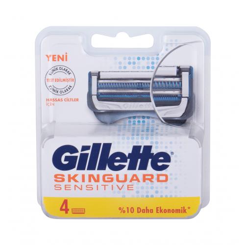 Gillette Skinguard Sensitive 4 buc rezerve aparat de ras pentru bărbați