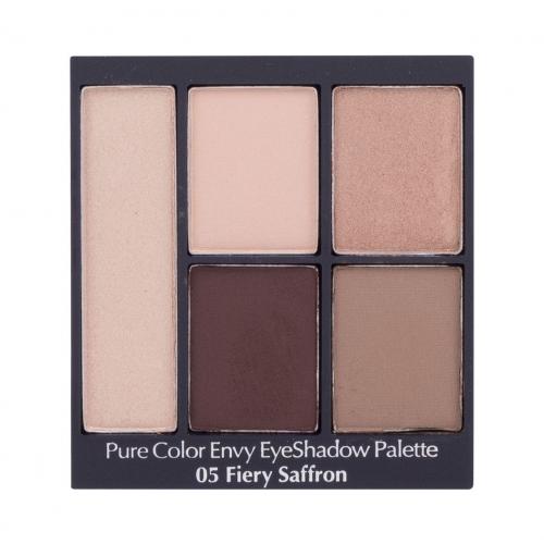 Estée Lauder Pure Color 5-Color Palette 7 g fard de pleoape tester pentru femei 05 Fiery Saffron