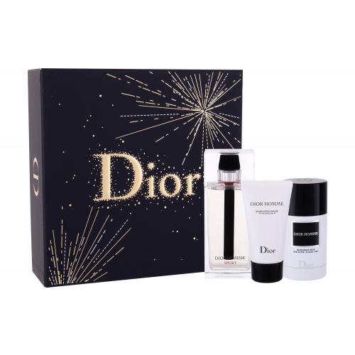 Christian Dior Dior Homme Sport 2017 set cadou apa de toaleta 125 ml + aftershave 50 ml + deostick 75 g pentru bărbați