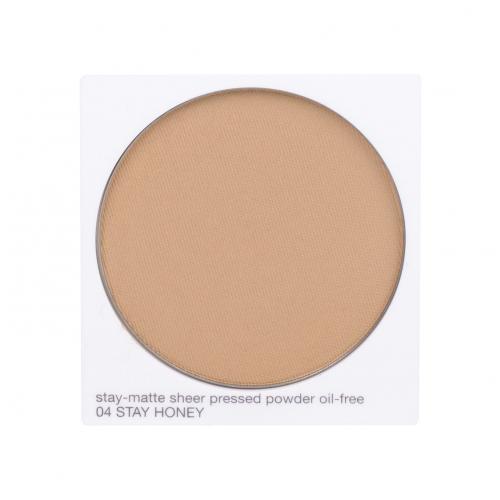 Clinique Stay-Matte Sheer Pressed Powder 7,6 g pudră tester pentru femei 04 Stay Honey