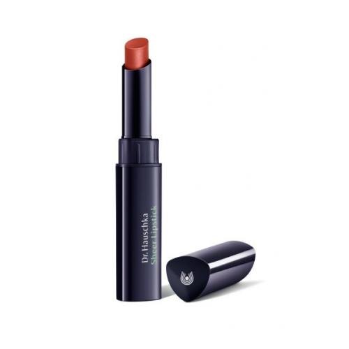 Dr. Hauschka Sheer Lipstick 2 g ruj de buze pentru femei 06 Aprikola BIO; Natural
