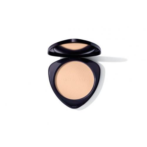 Dr. Hauschka Compact Powder 8 g pudră pentru femei 02 Chestnut BIO; Natural