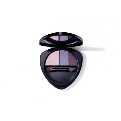 Dr. Hauschka Eyeshadow Trio 4,4 g fard de pleoape pentru femei 03 Ametrine BIO; Natural