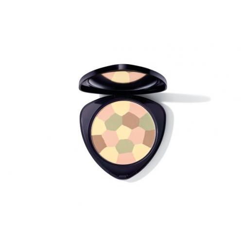 Dr. Hauschka Colour Correcting Powder 8 g pudră pentru femei 00 Translucent BIO; Natural