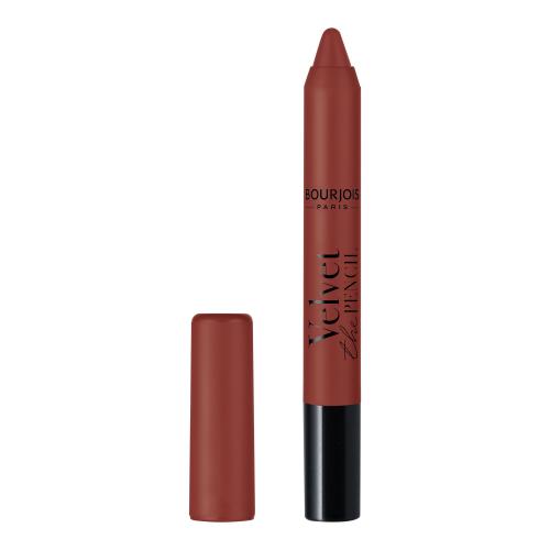 BOURJOIS Paris Velvet The Pencil 3 g ruj de buze pentru femei 10 Brun de Folie