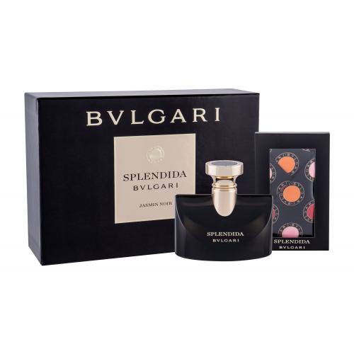 Bvlgari Splendida Jasmin Noir set cadou apa de parfum 100 ml + bentita pentru femei