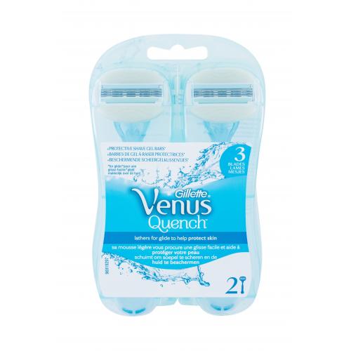 Gillette Venus Quench 2 buc aparate de ras pentru femei