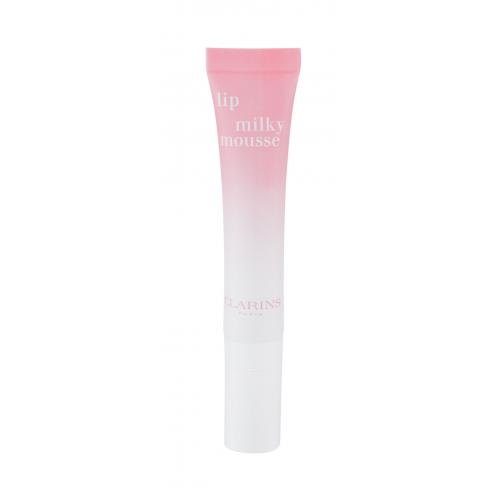 Clarins Lip Milky Mousse 10 ml balsam de buze pentru femei 03 Milky Pink Natural