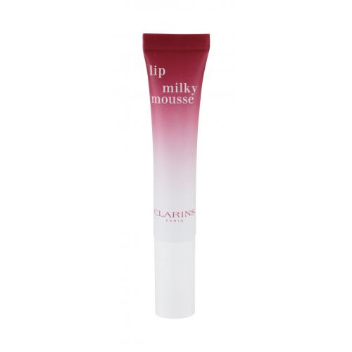 Clarins Lip Milky Mousse 10 ml balsam de buze pentru femei 04 Milky Tea Rose Natural