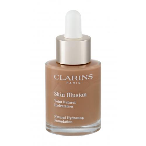 Clarins Skin Illusion Natural Hydrating 30 ml fond de ten pentru femei 116,5 Coffee Natural