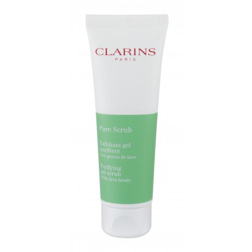 Clarins Pure Scrub 50 ml peeling pentru femei Natural