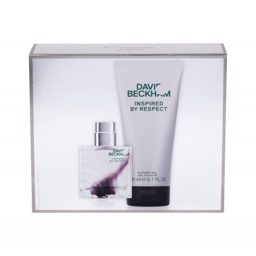 David Beckham Inspired by Respect set cadou apa de toaleta 40 ml + gel de dus 250 ml pentru bărbați