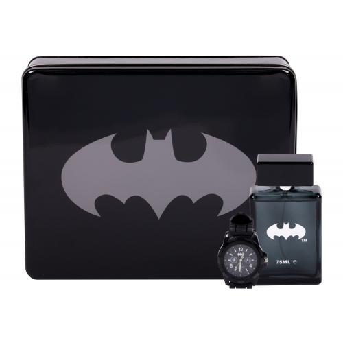 DC Comics Batman set cadou apa de toaleta 75 ml + ceas pentru copii